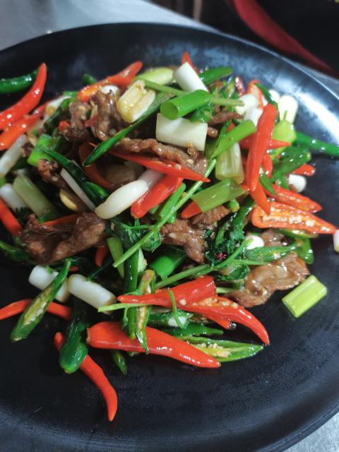 小炒牛肉
