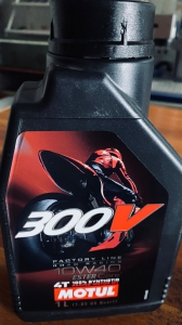 摩特300V 合成摩托车机油 10W40 1L*12瓶