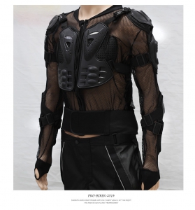 四季摩托车护甲衣护背护胸气赛车护甲衣护具HX-P14